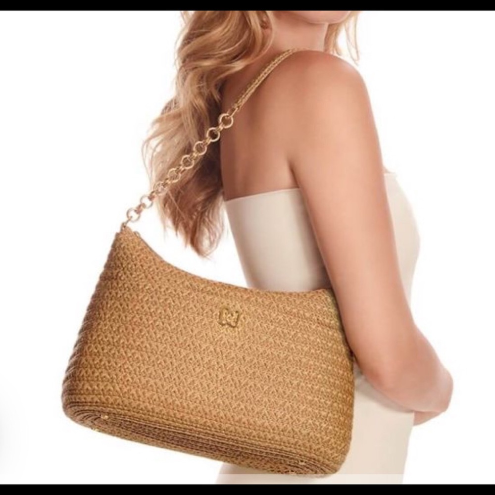 ERIC JAVITS POWCHKY - NATURAL BAG